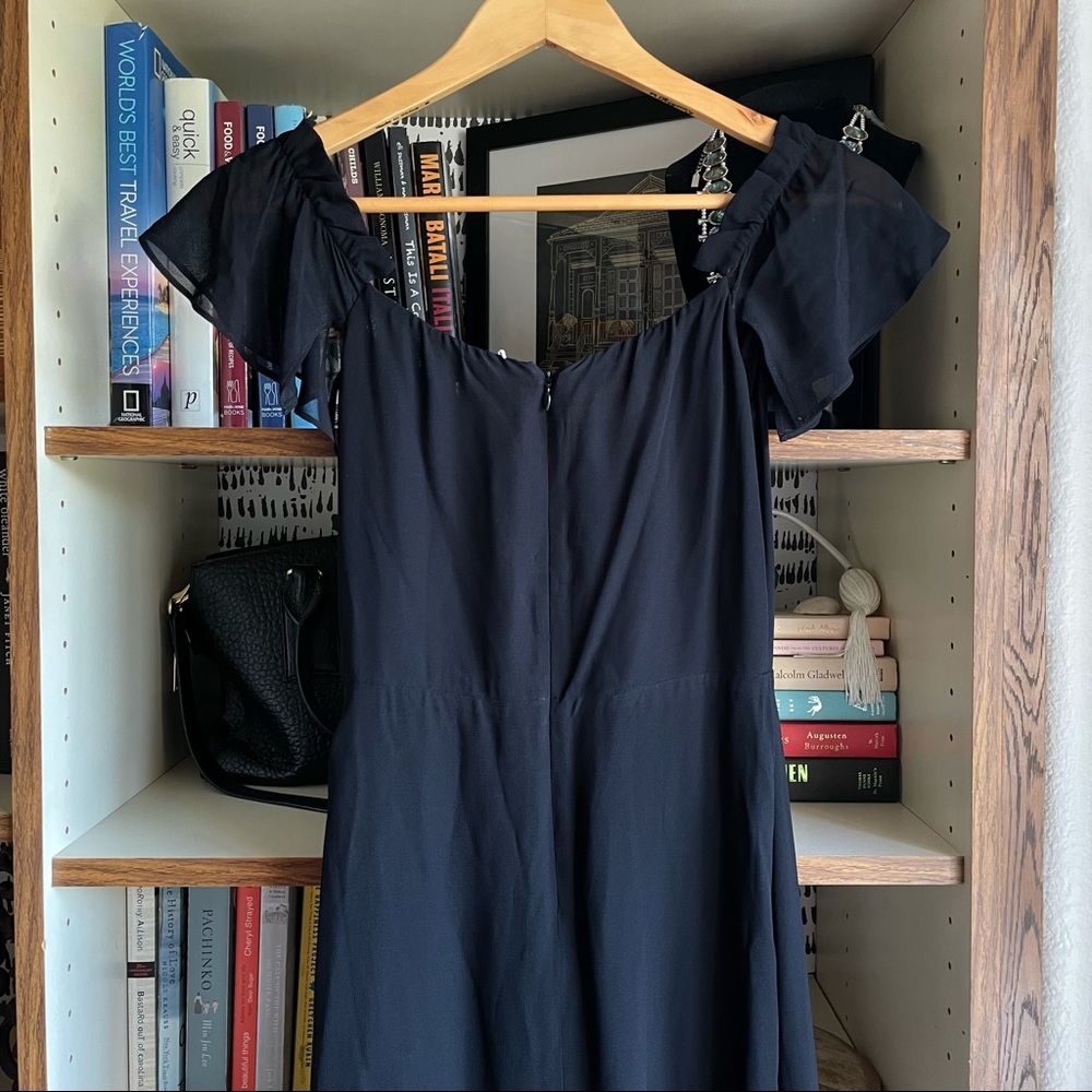Reformation // Butterfly Off Shoulder Long Dress - Picture 6 of 12